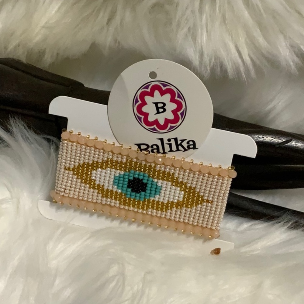 🧿 Evil Eye!!! Handmade Colombian beaded bracelet 💕